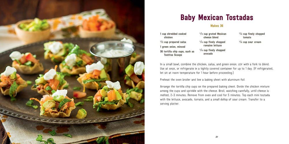 Small Bites: Skewers, Sliders, and Other Party Eats Cookbook by Eliza Cross on a white background at Addison West
