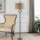 Ferrow Floor Lamp in a living room at Addison West
