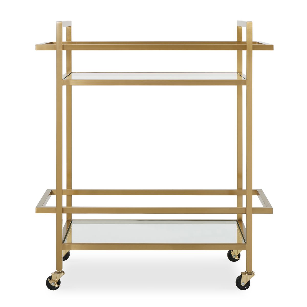 Erwin Bar Cart on a white background at Addison West