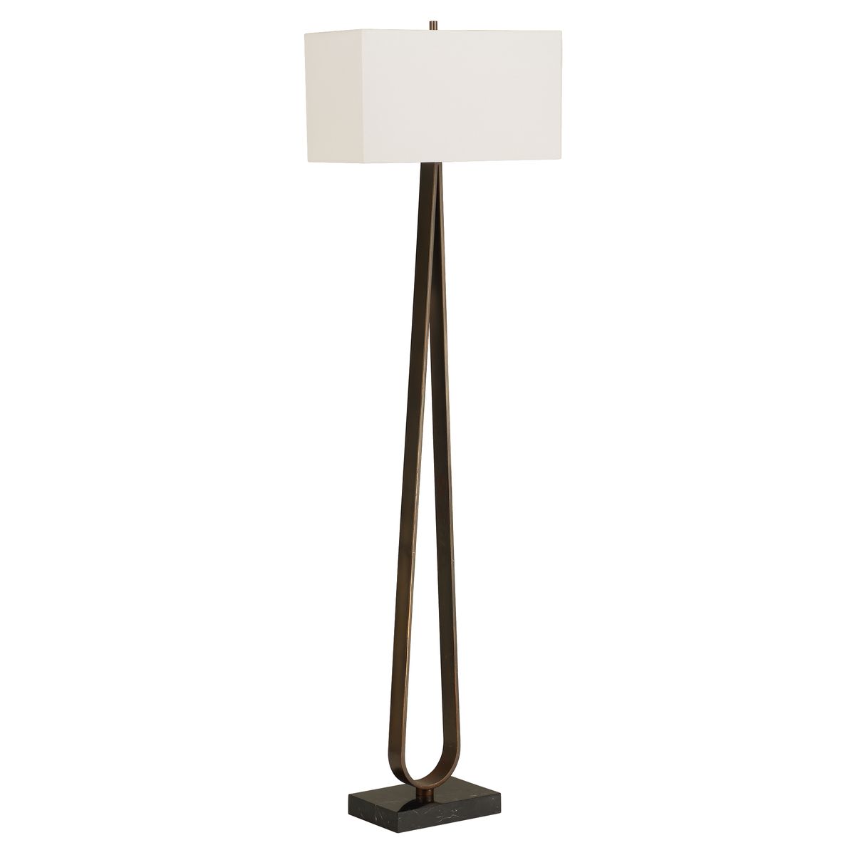Galridge Floor Lamp on a white background at Addison West