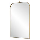 Caswell Arch Accent Mirror on a white background at Addison West