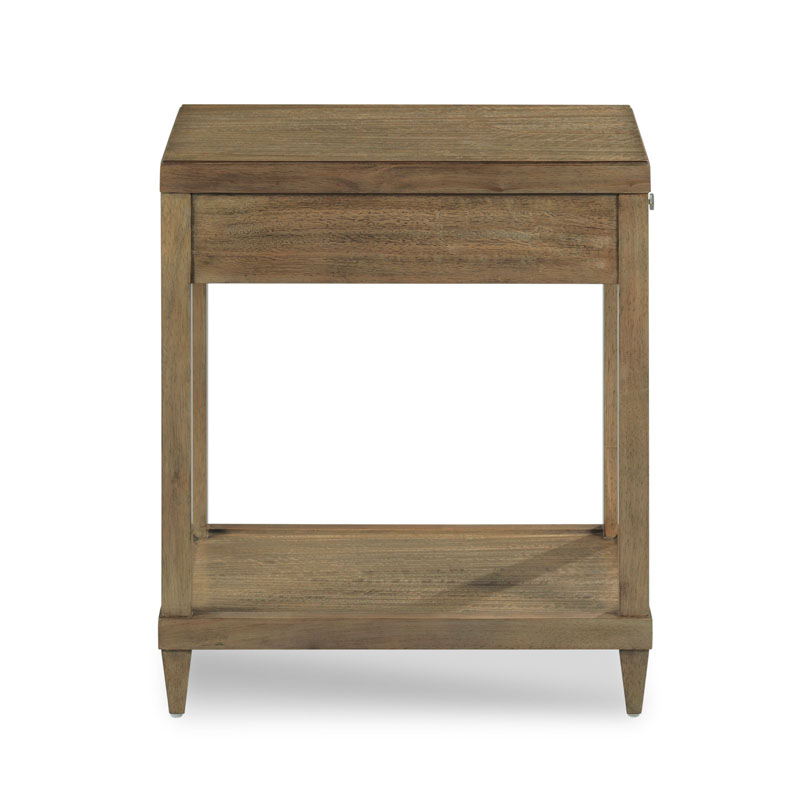 Greenwich Drink Table in Soho Finish on a white background at Addison West