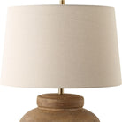 Close up of Urving Table Lamp on a white background at Addison West