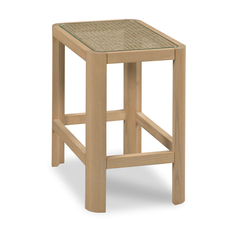 Pinyon Drink Table in Costa Finish on a white background at Addison West