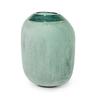 Mykonos Glass Vase, Tall on a white background at Addison West