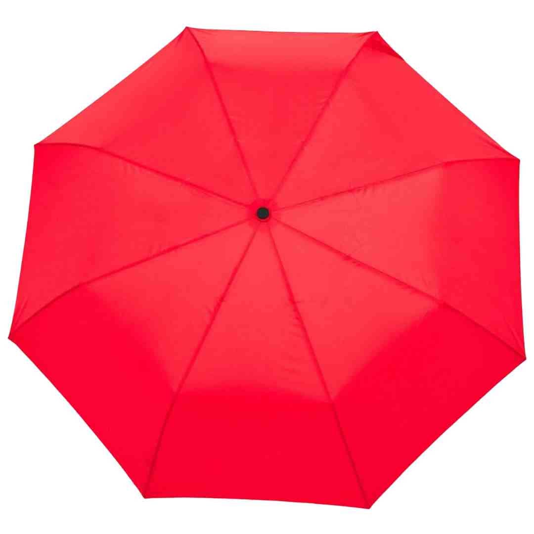 Original Duckhead Red Eco-Friendly Umbrella on a white background at Addison West