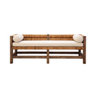Winslow Woven Settee on a white background at Addison West