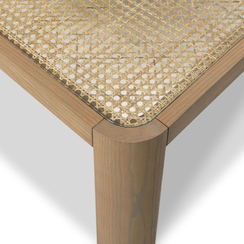 Pinyon Drink Table in Costa Finish on a white background at Addison West