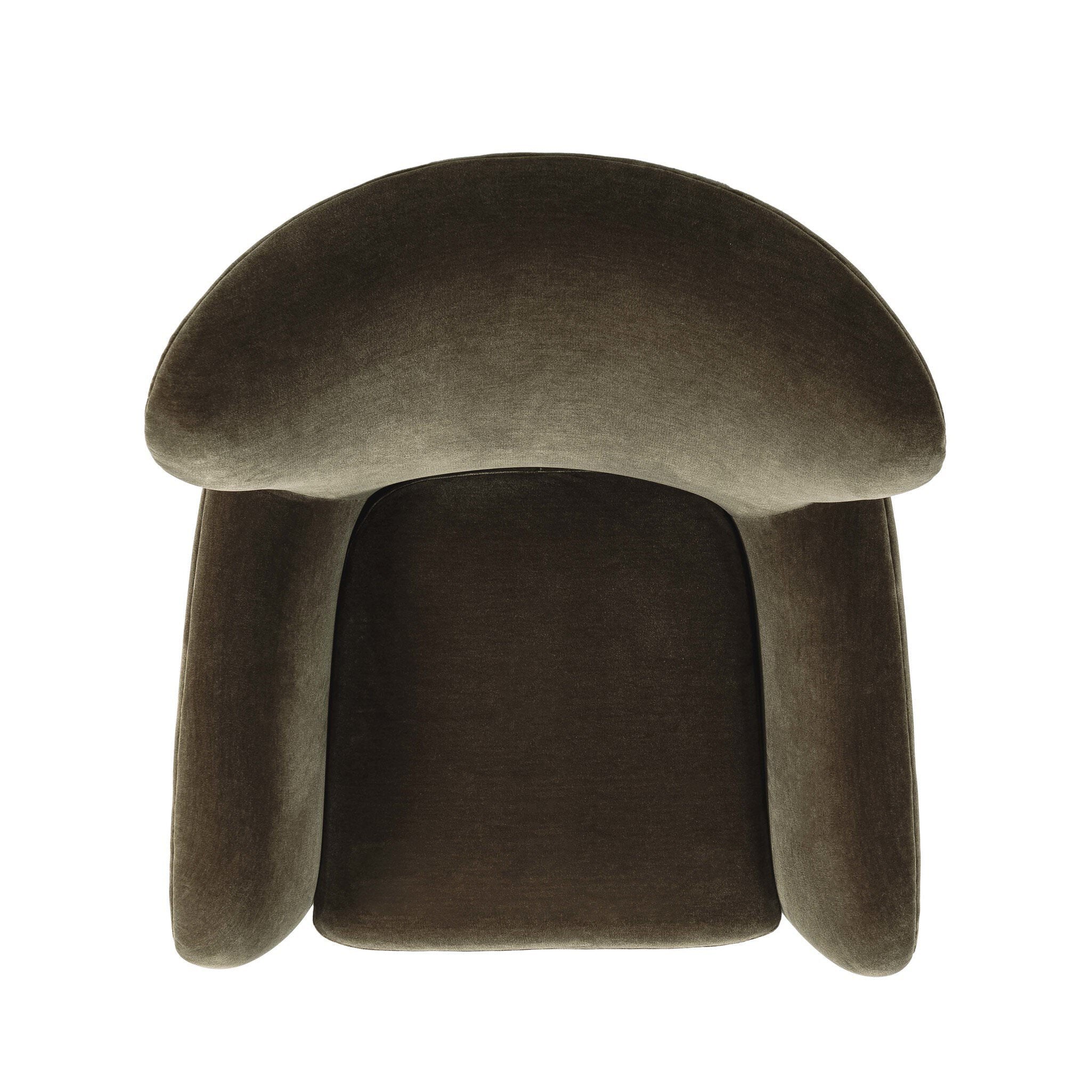 Four Hands Amelie Chair in Monte Olive on a white background at Addison West