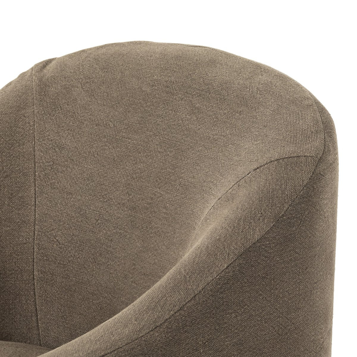 Four Hands Cove Dining Chair With Casters in Broadway Coffee - Addison West