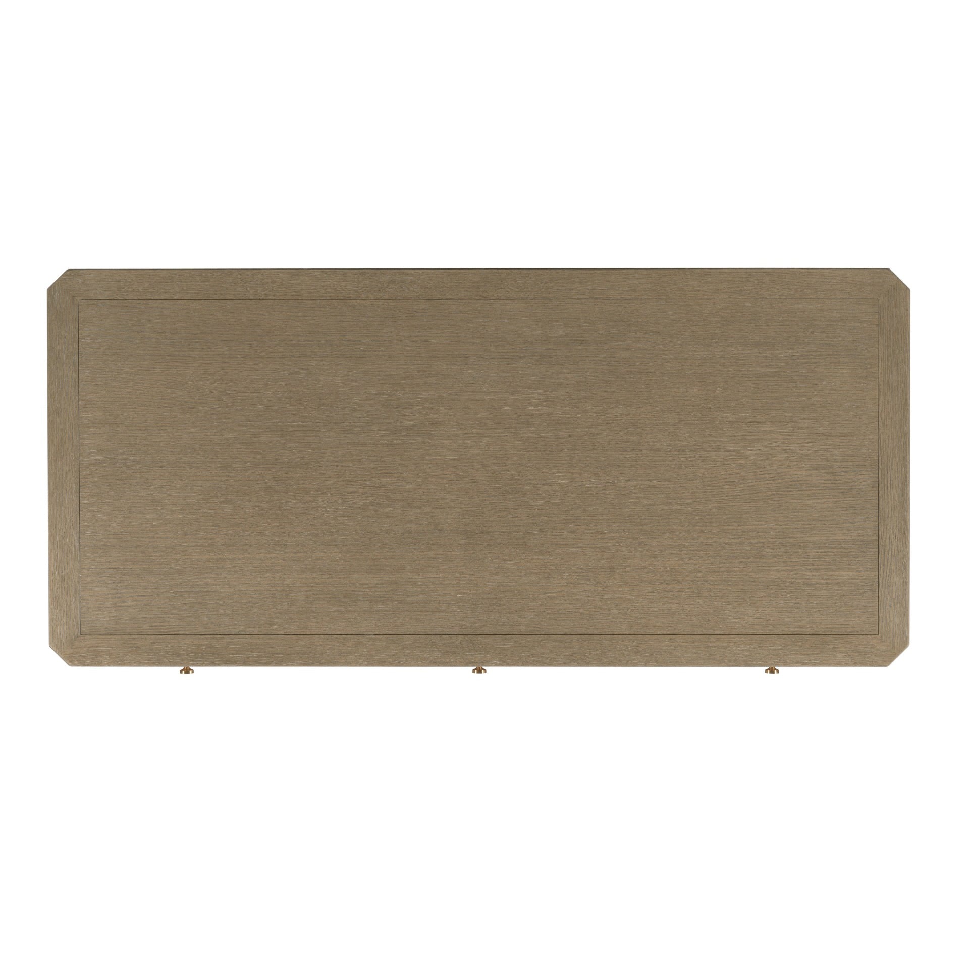 Livingston Writing Table in Vintage Finish on a white background at Addison West