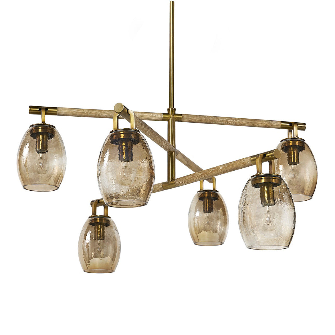 Octavia Chandelier on a white background at Addison West