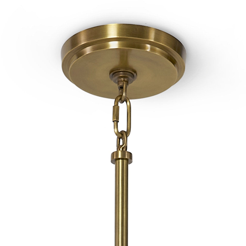 Close up of Octavia Chandelier on a white background at Addison West