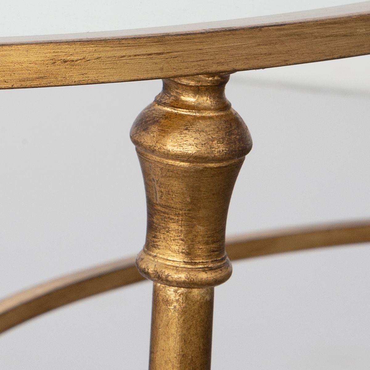 Close up of Verrin Coffee Table on a white background at Addison West