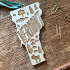 Vermont Wooden Ornament - Addison West