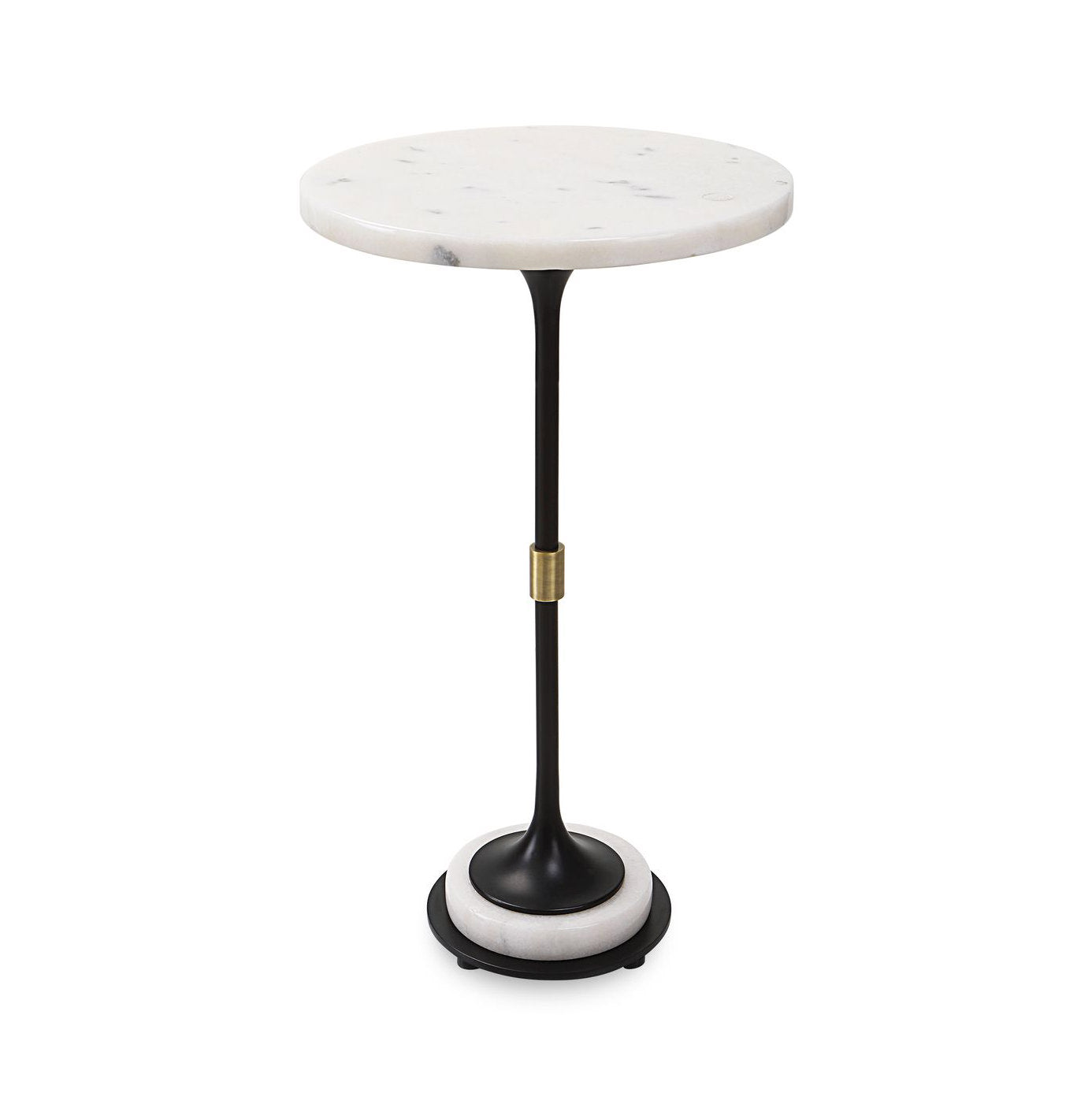 Sennett Accent Table on a white background at Addison West