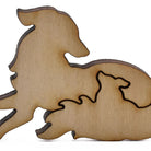 Liberty Puzzle Summer Dreams wood puzzle piece on a white background at Addison West