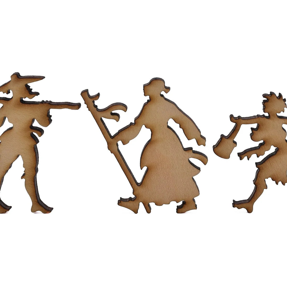 Liberty Puzzle Chrysanthemums wooden puzzle pieces on a white background at Addison West