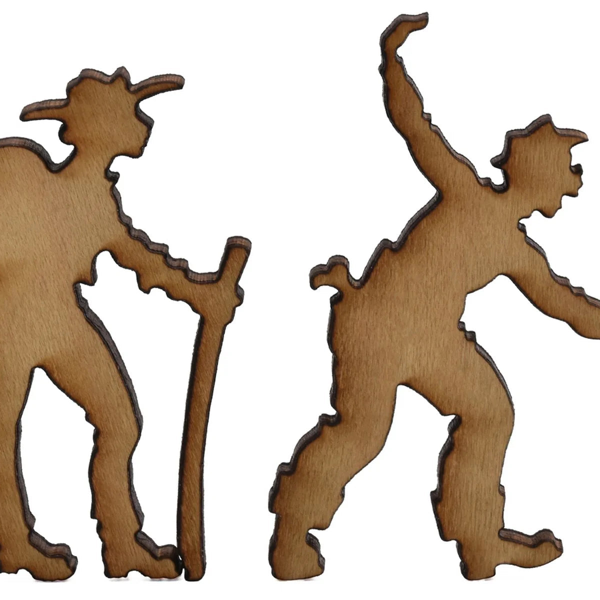 Liberty Puzzle Welcome to the Cabin wood puzzle pieces on a white background at Addison West