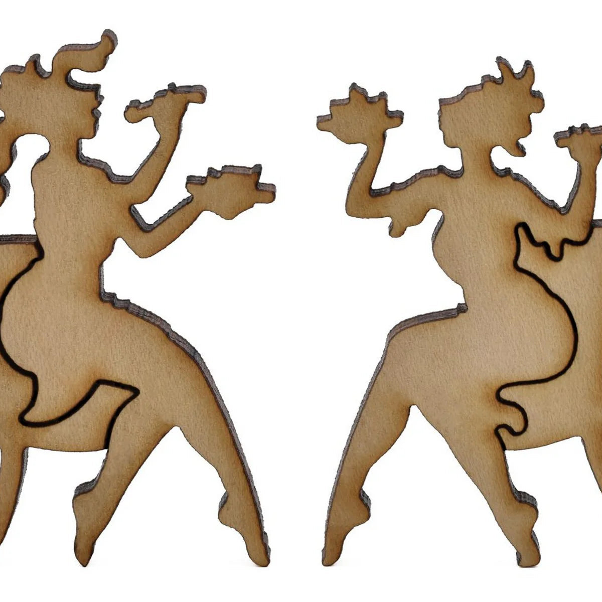 Liberty Puzzle Summer Dreams wood puzzle piece on a white background at Addison West