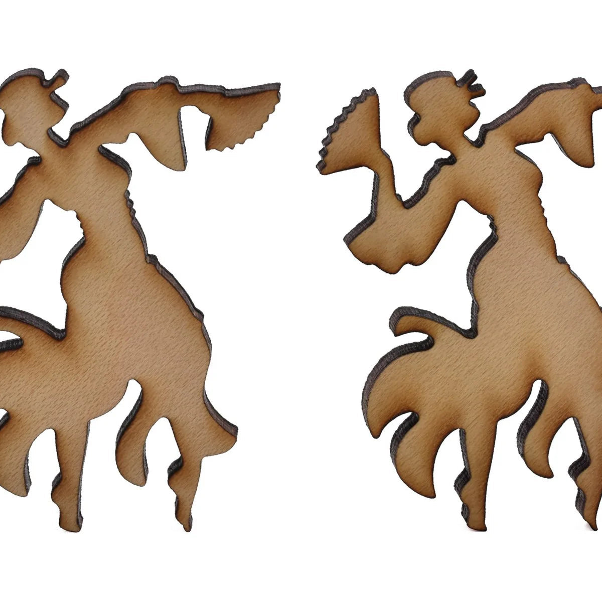 Liberty Puzzle Chrysanthemums wooden puzzle pieces on a white background at Addison West