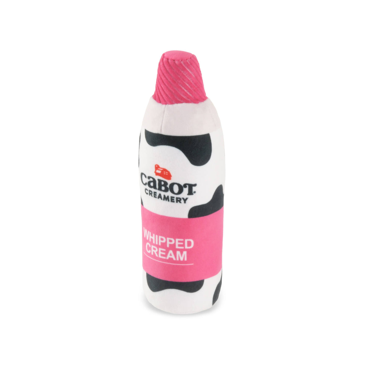 Cabot Creamery Woofed Cream Can Dog Toy on a white background at Addison West