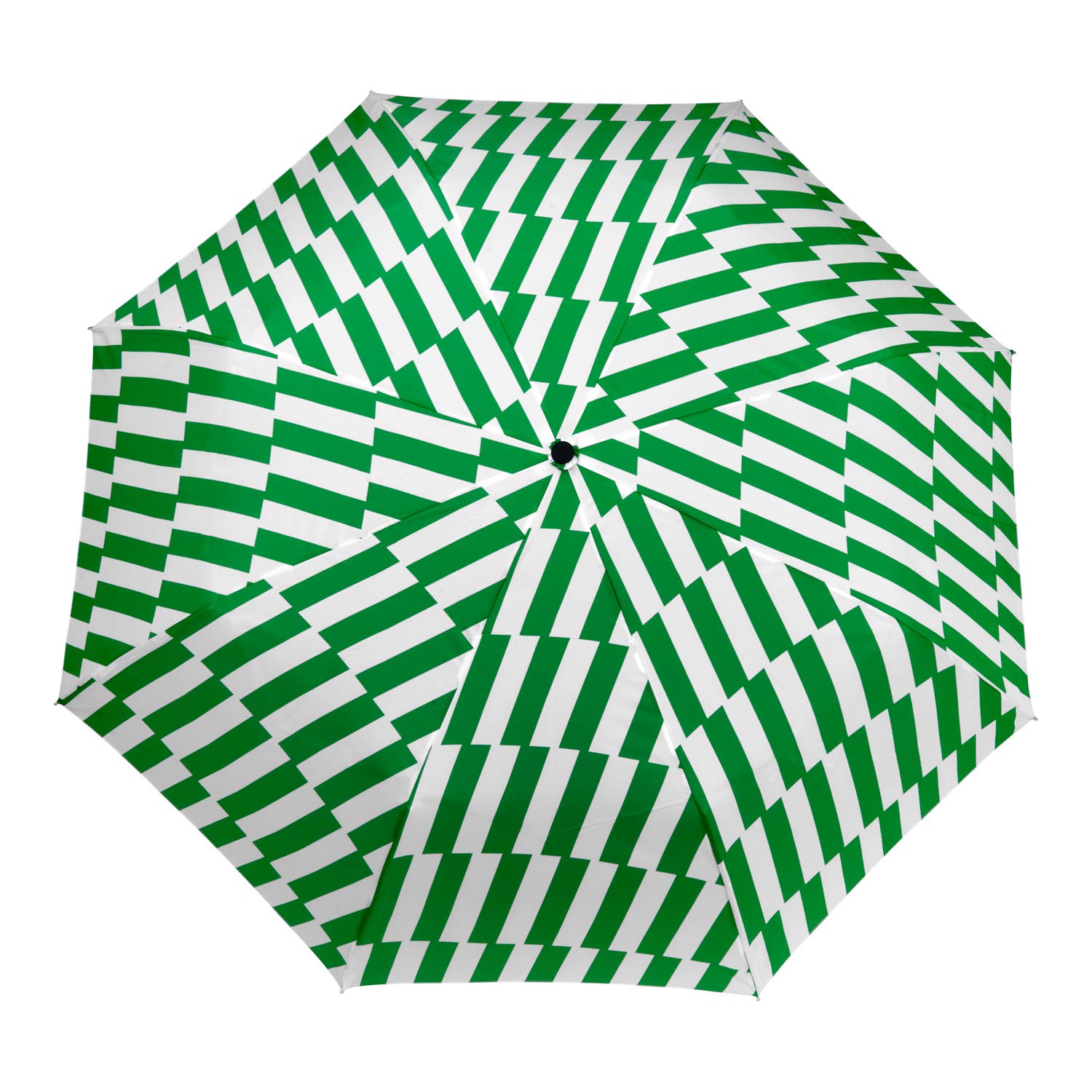 Original Duckhead Kelly Bars Eco-Friendly Umbrella on a white background at Addison West