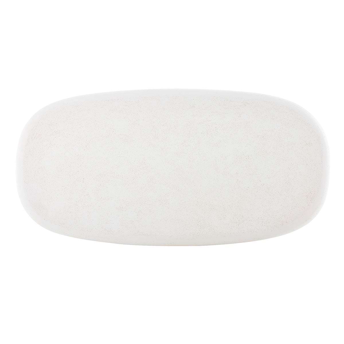 Top of Lennox Indoor–Outdoor Coffee Table on a white background at Addison West