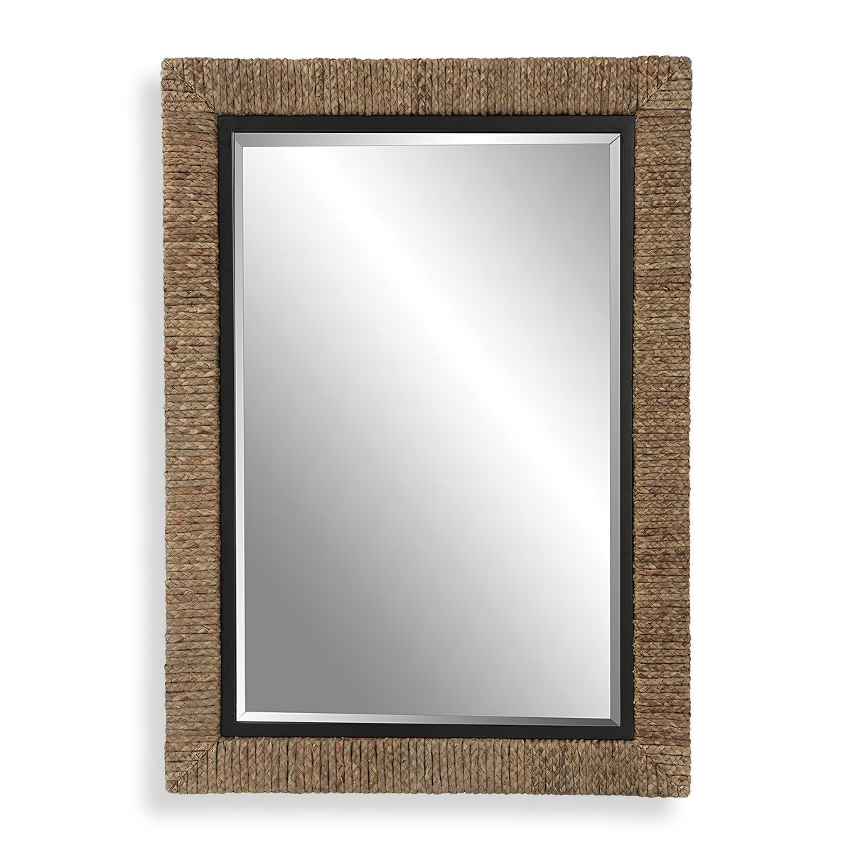 Islenne Accent Mirror on a white background at Addison West