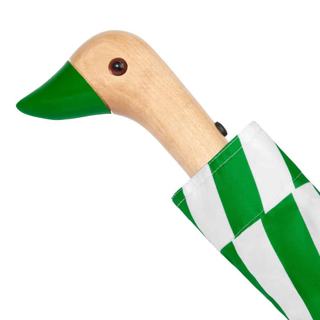Original Duckhead Kelly Bars Eco-Friendly Umbrella on a white background at Addison West