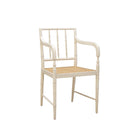 Somerset Cane Armchair on a white background at Addison West