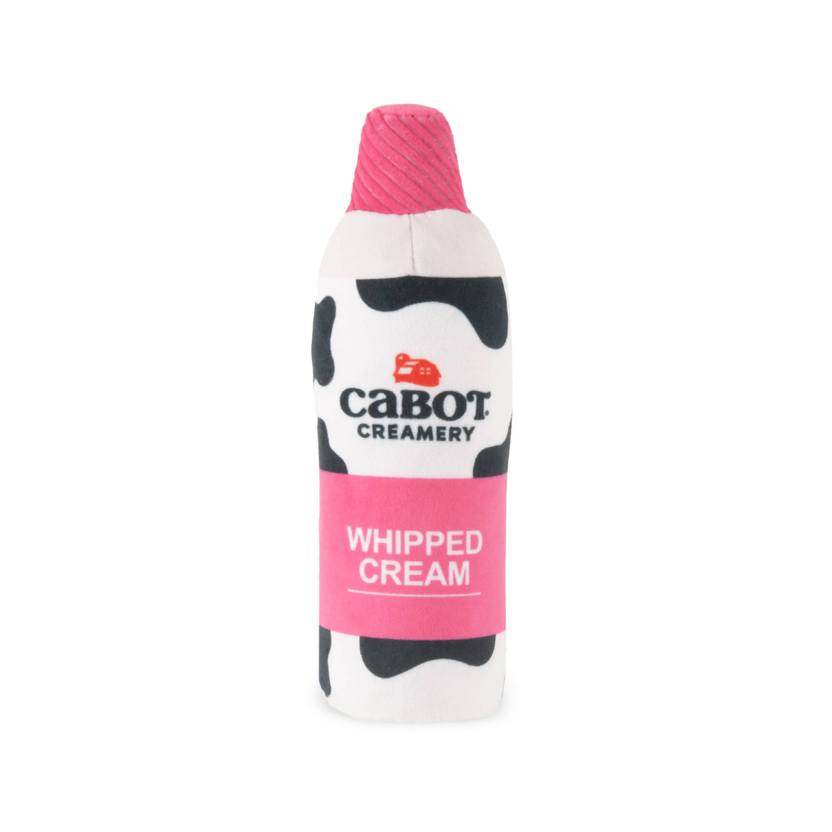 Cabot Creamery Woofed Cream Can Dog Toy on a white background at Addison West