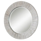 Remere Round Accent Mirror on a white background at Addison West