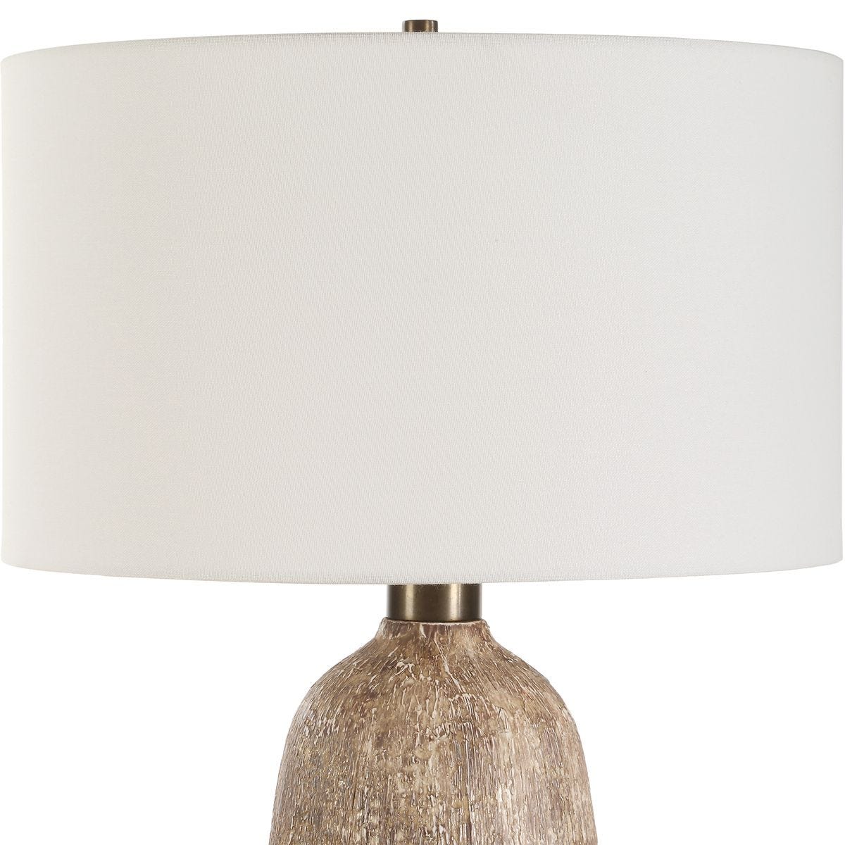 Close up of Napford Table Lamp on a white background at Addison West