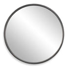 Dawsyn Round Mirror on a white background at Addison West