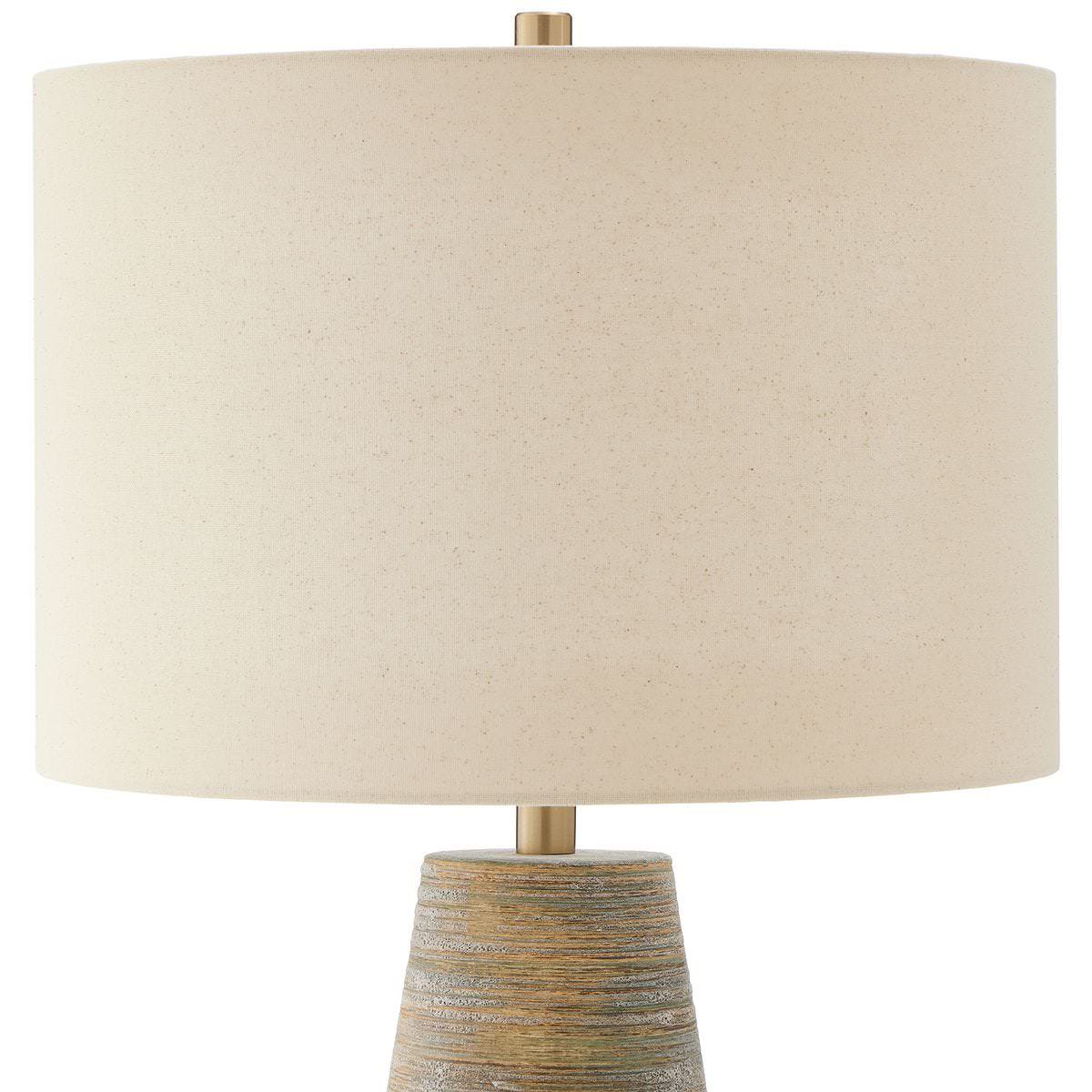 Close up of Morris Table Lamp on a white background at Addison West