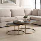 Alston Nesting Coffee Tables, Set of 2 in a living room at Addison West