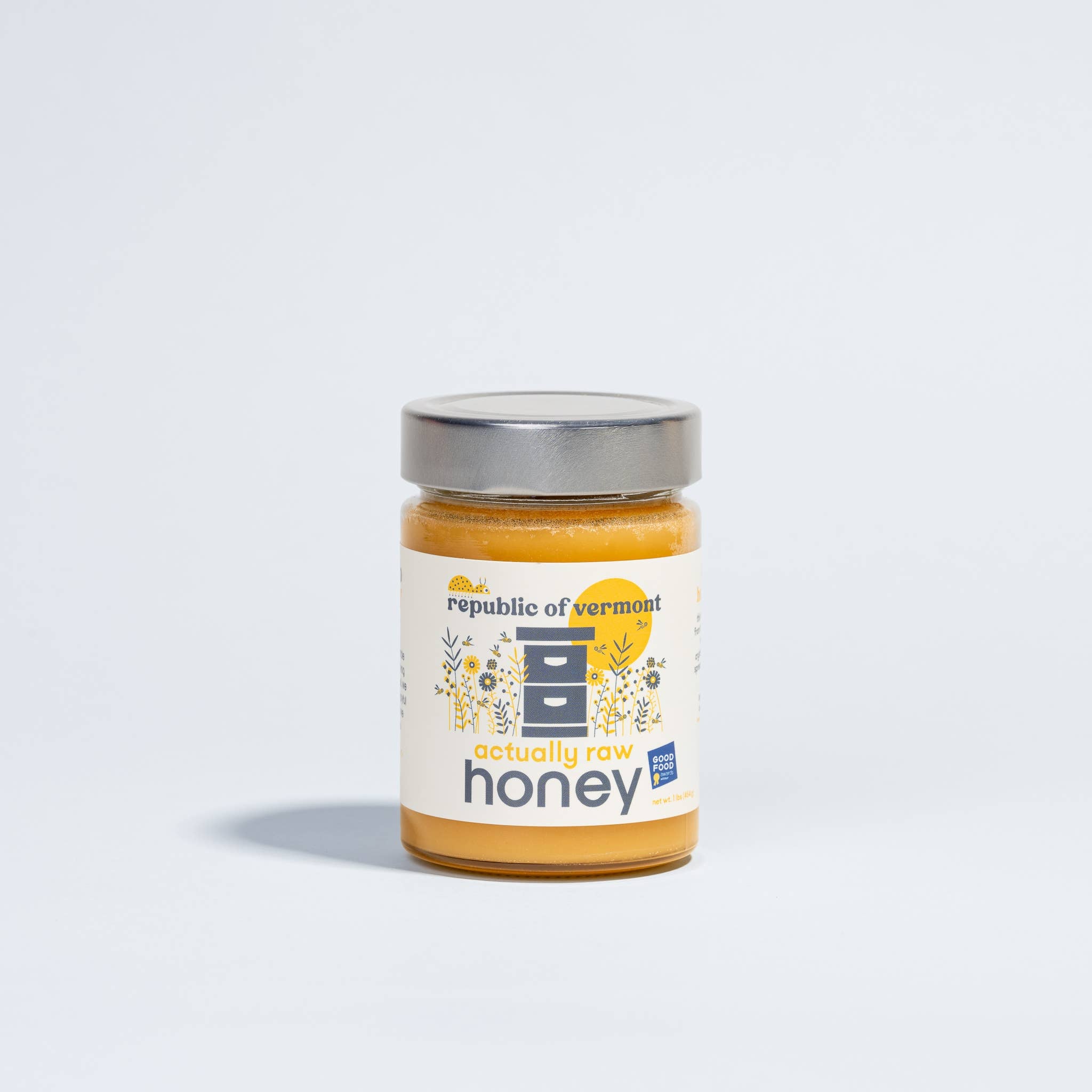 Republic Of Vermont Raw Honey on a white background at Addison West