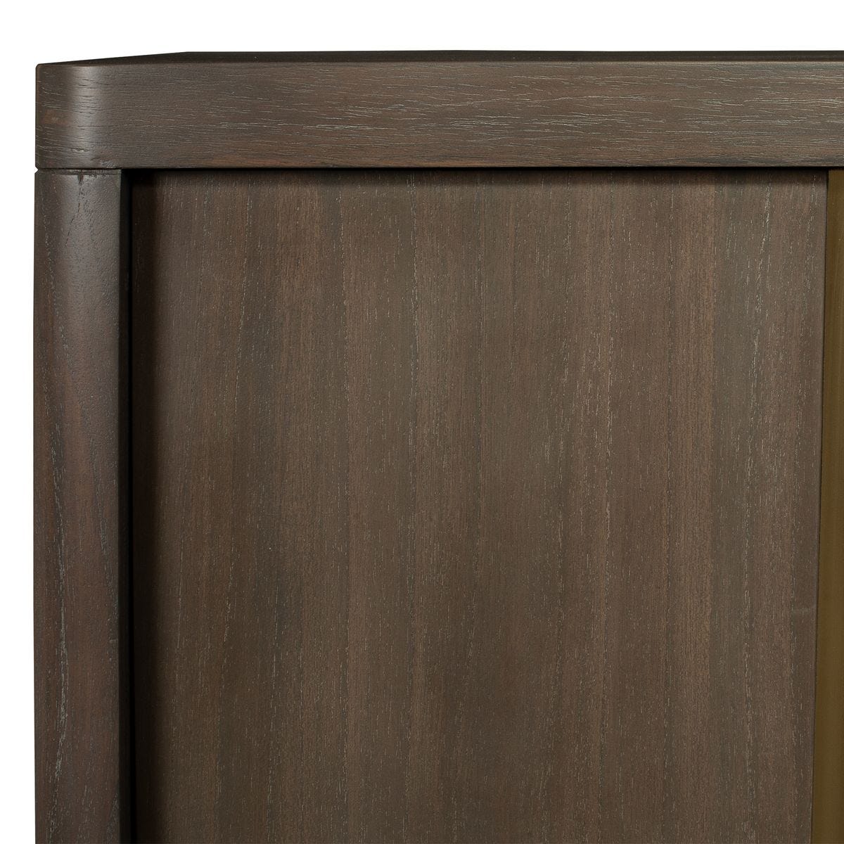 Close up of Boten Console Cabinet on a white background at Addison West