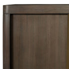 Close up of Boten Console Cabinet on a white background at Addison West