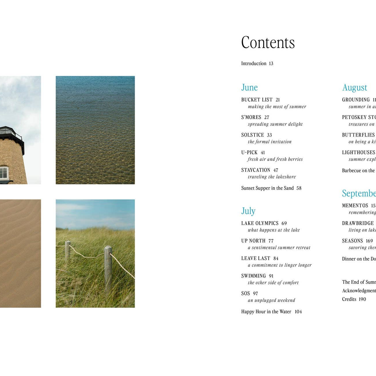 Pages from Life on the Lake: Savoring Days on Freshwater Shores by Tylee Shay