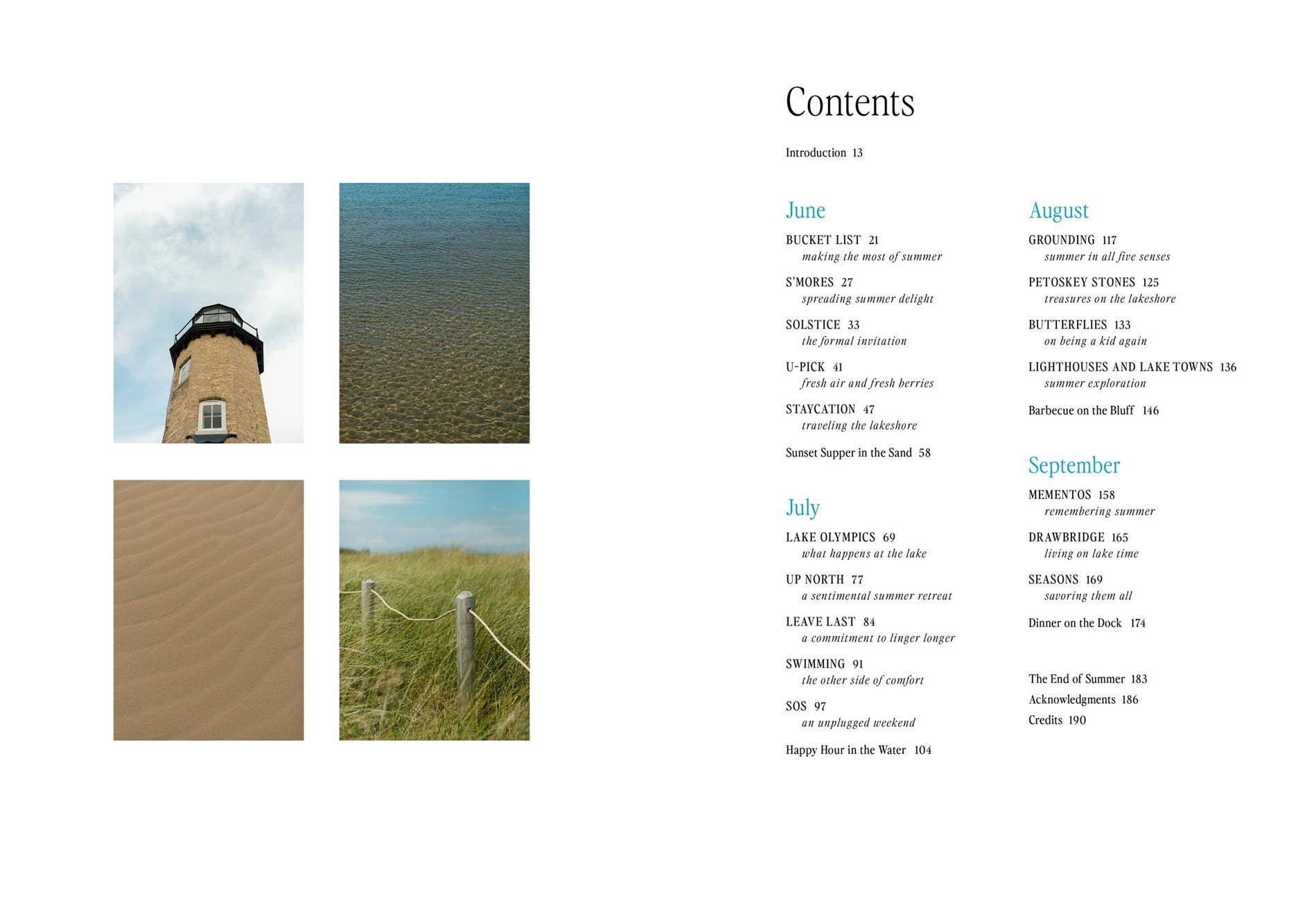 Pages from Life on the Lake: Savoring Days on Freshwater Shores by Tylee Shay