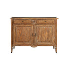 Furniture classics anderson hall cabinet with two cabinet doors and three drawers on a white background