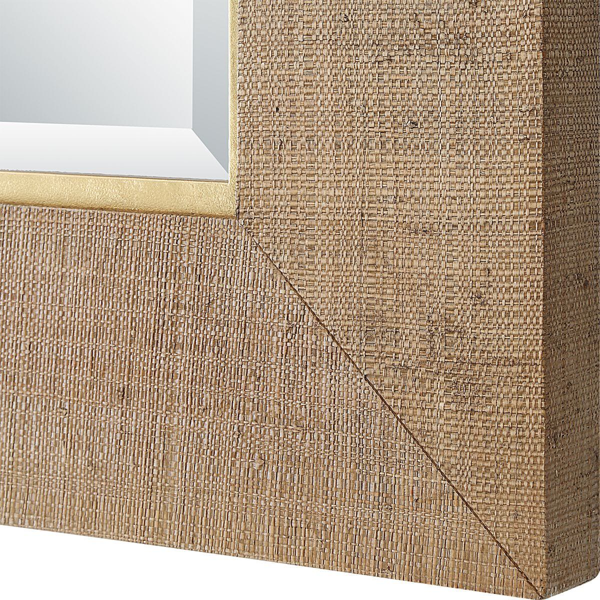 Close up of Buxley Accent Mirror on a white background at Addison West