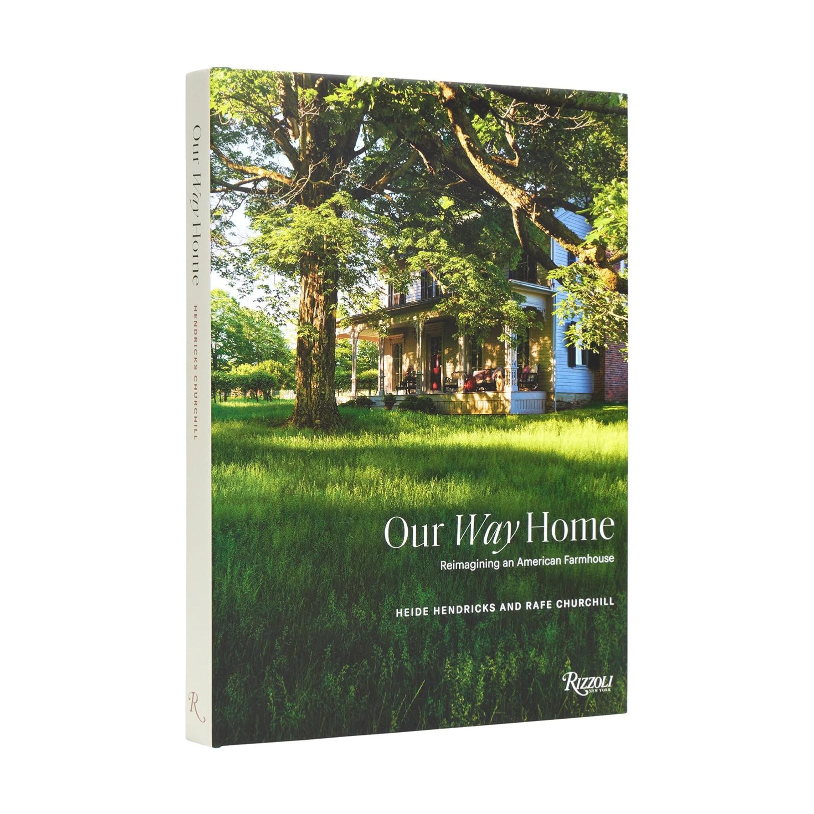 Our Way Home: Reimagining an American Farmhouse book on a white background at Addison West