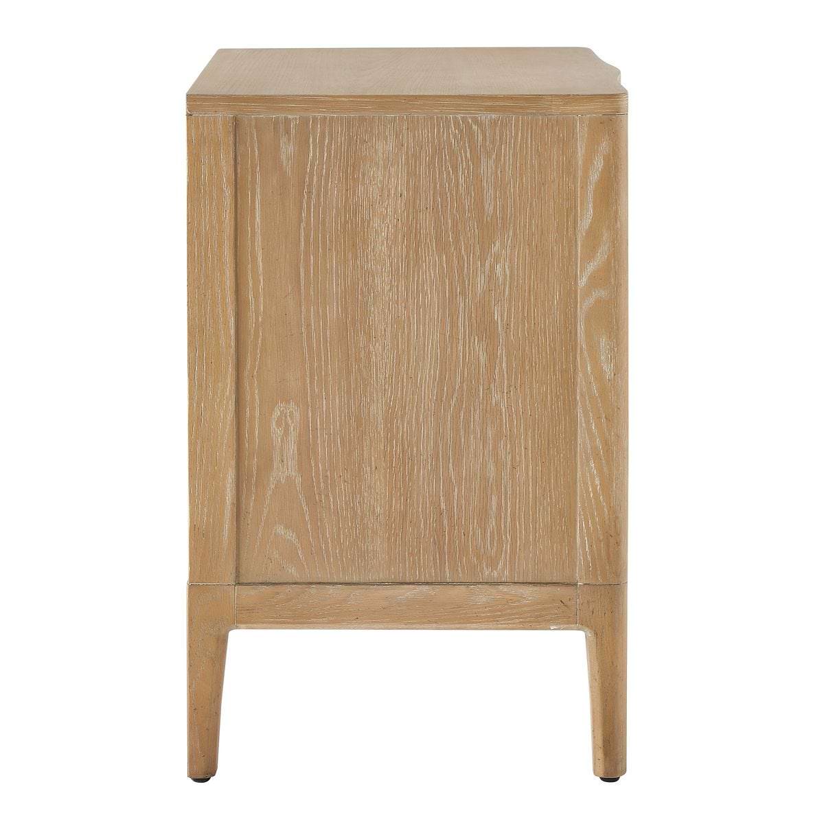 Side of Tamsin Side Table on a white background at Addison West