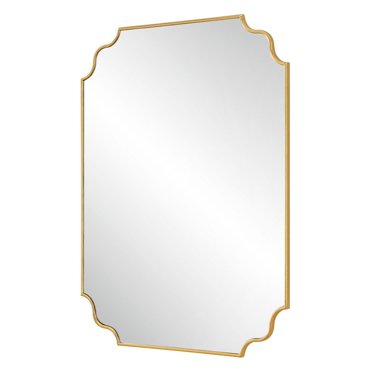 Lenora Accent Mirror on a white background at Addison West