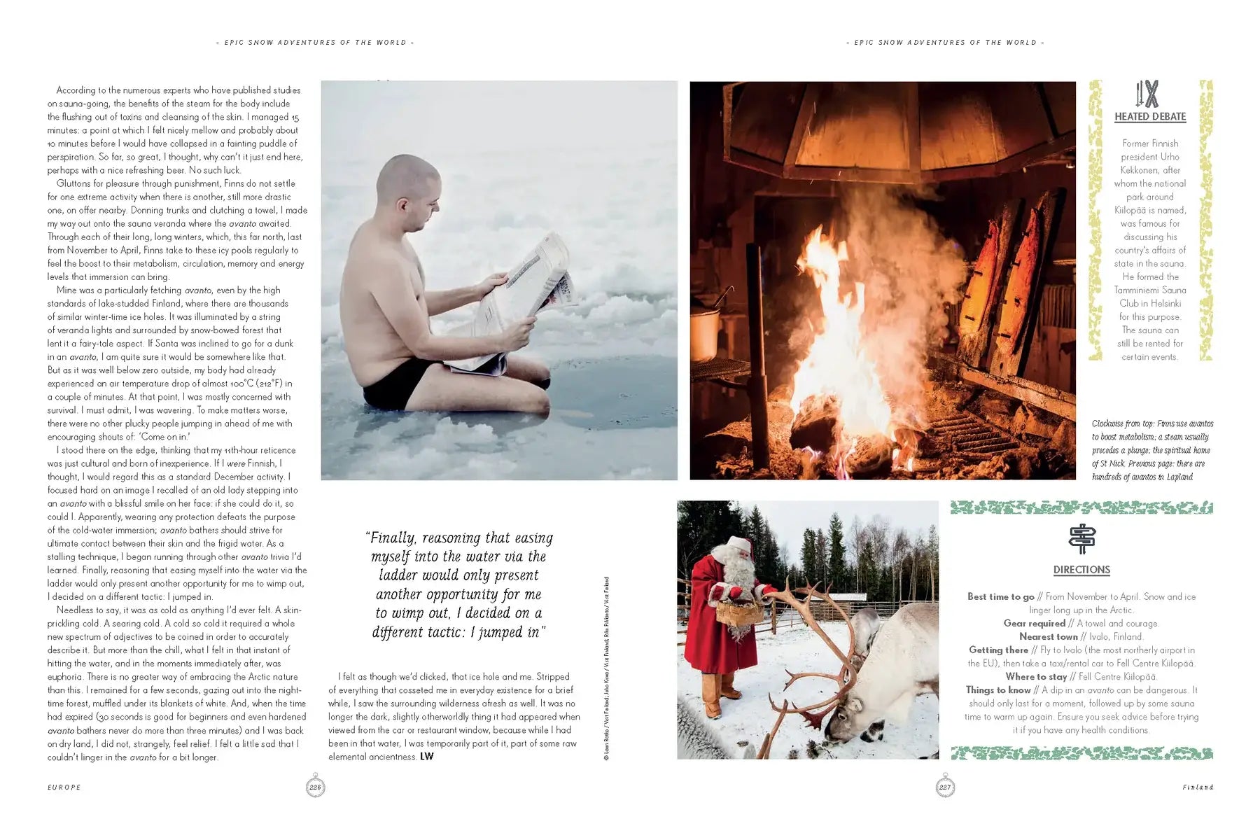 Epic Snow Adventures of the World By Lonely Planet on a white background at Addison West