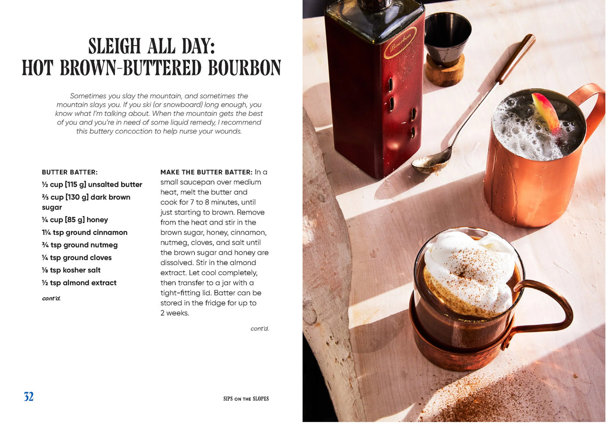Sips on the Slopes: Drinks + Bites for Après-Ski by Kelley Epstein on a white background at Addison West