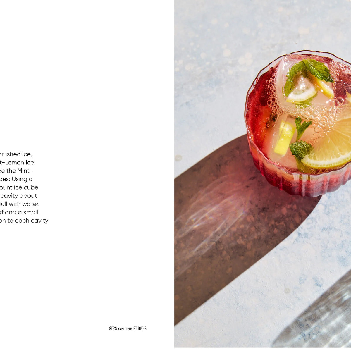 Sips on the Slopes: Drinks + Bites for Après-Ski by Kelley Epstein on a white background at Addison West